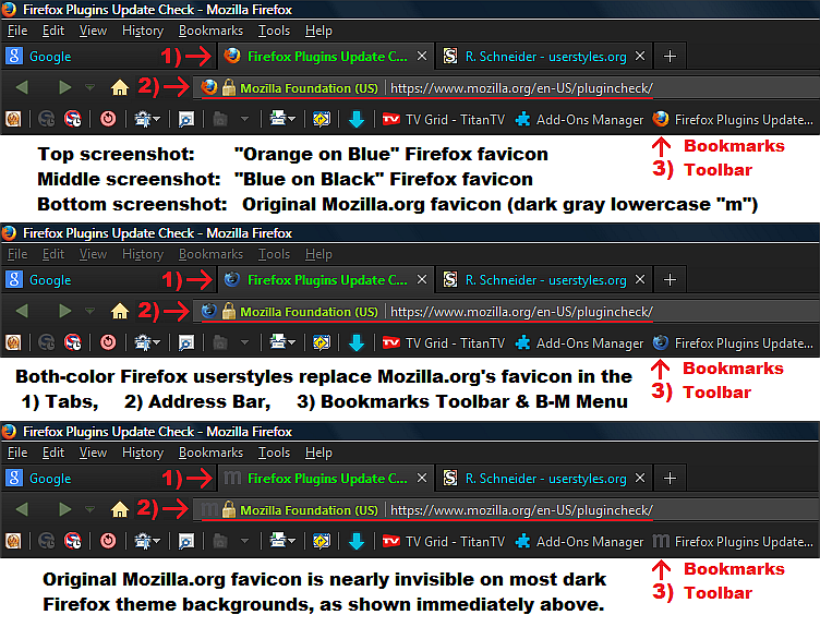 Mozilla.org "m" Favicon -> Firefox "Orange & Blue"