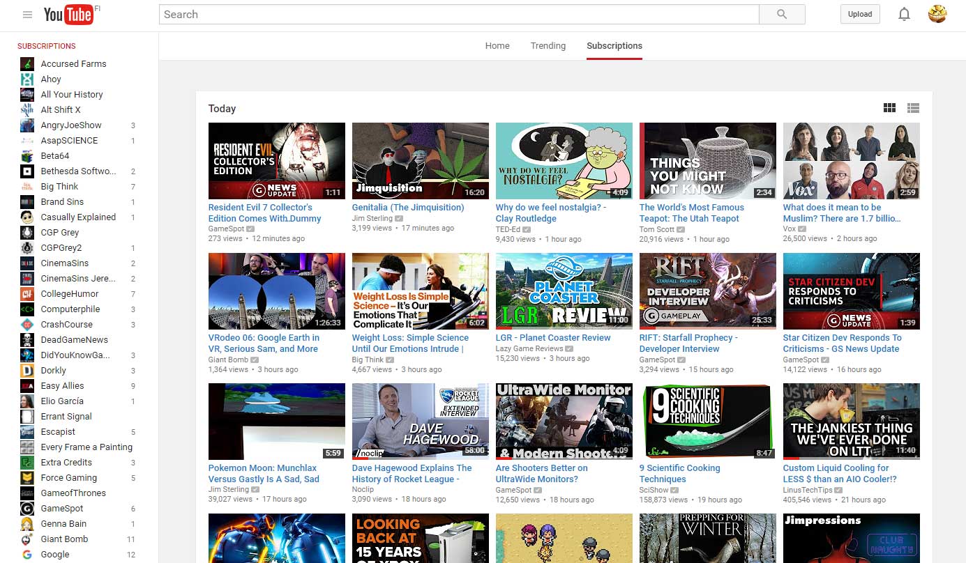 YouTube Usability Plus