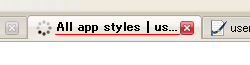 Only Loading... (Yellow, Red, double line)