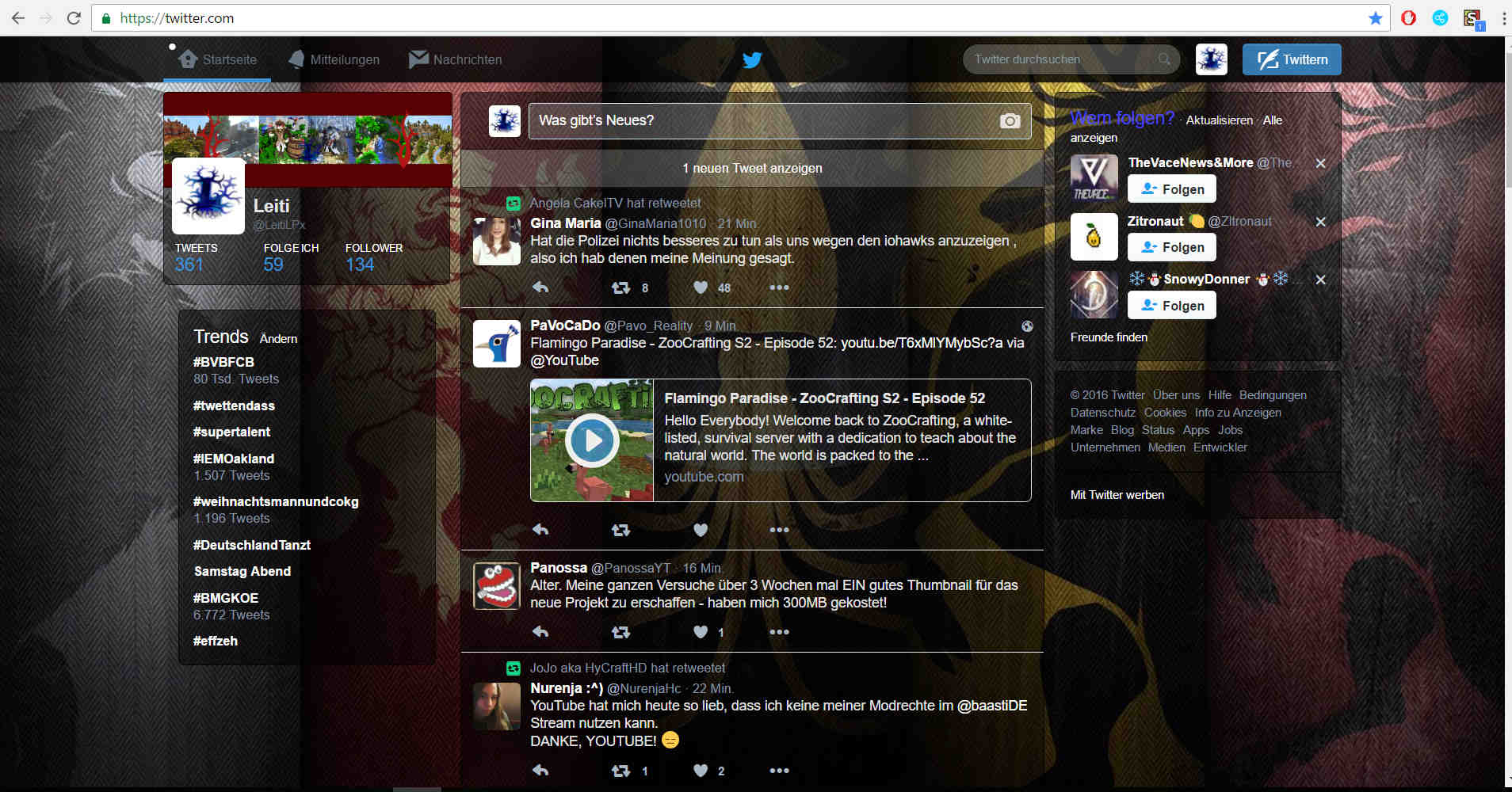 Twitter Theme