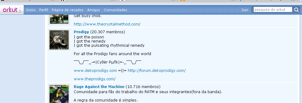< Travar barra do topo do orkut >