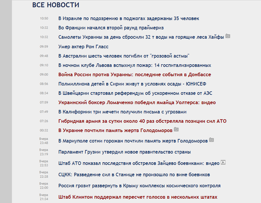News.liga.net readable