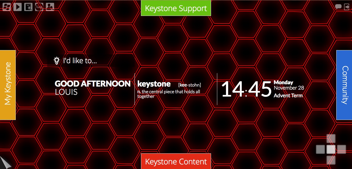 Red Keystone