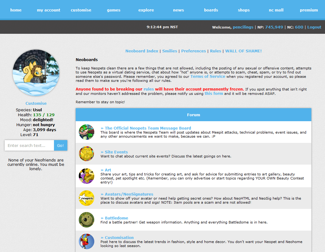 Saolin's Neopets Theme - 21st Century Edition