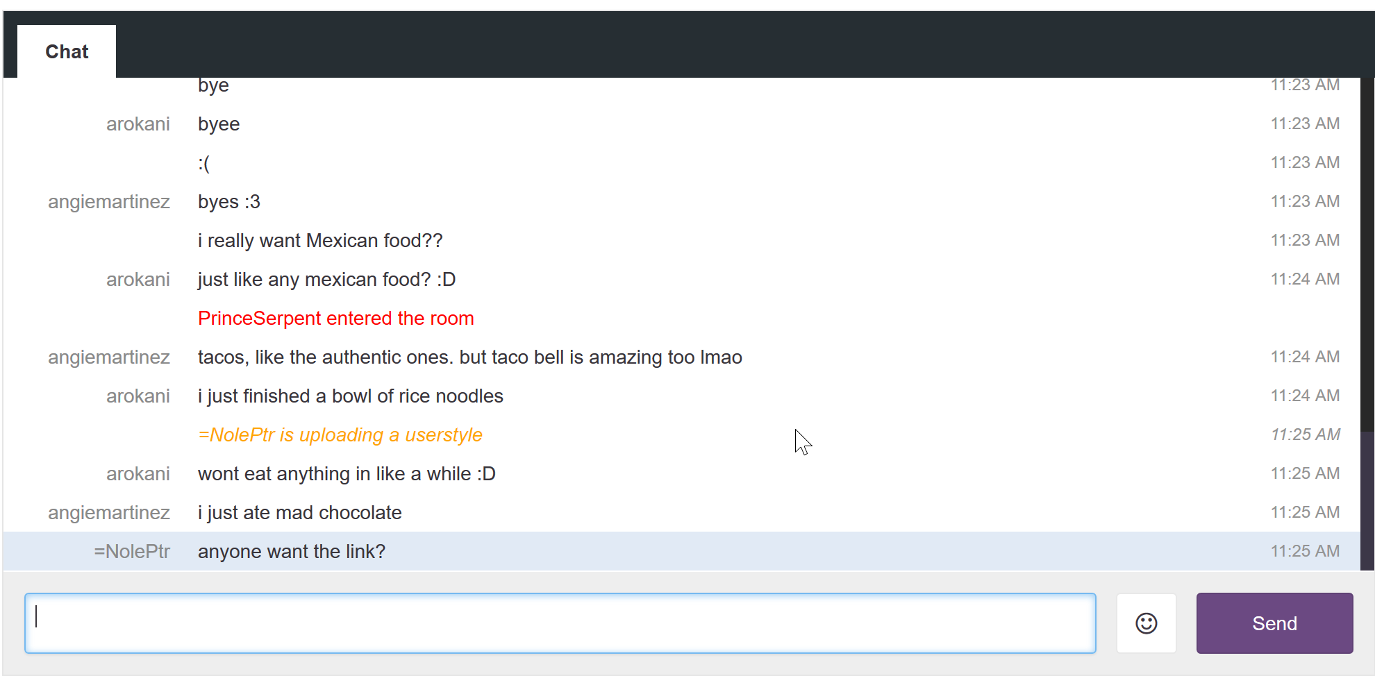 Better AVEN Chat