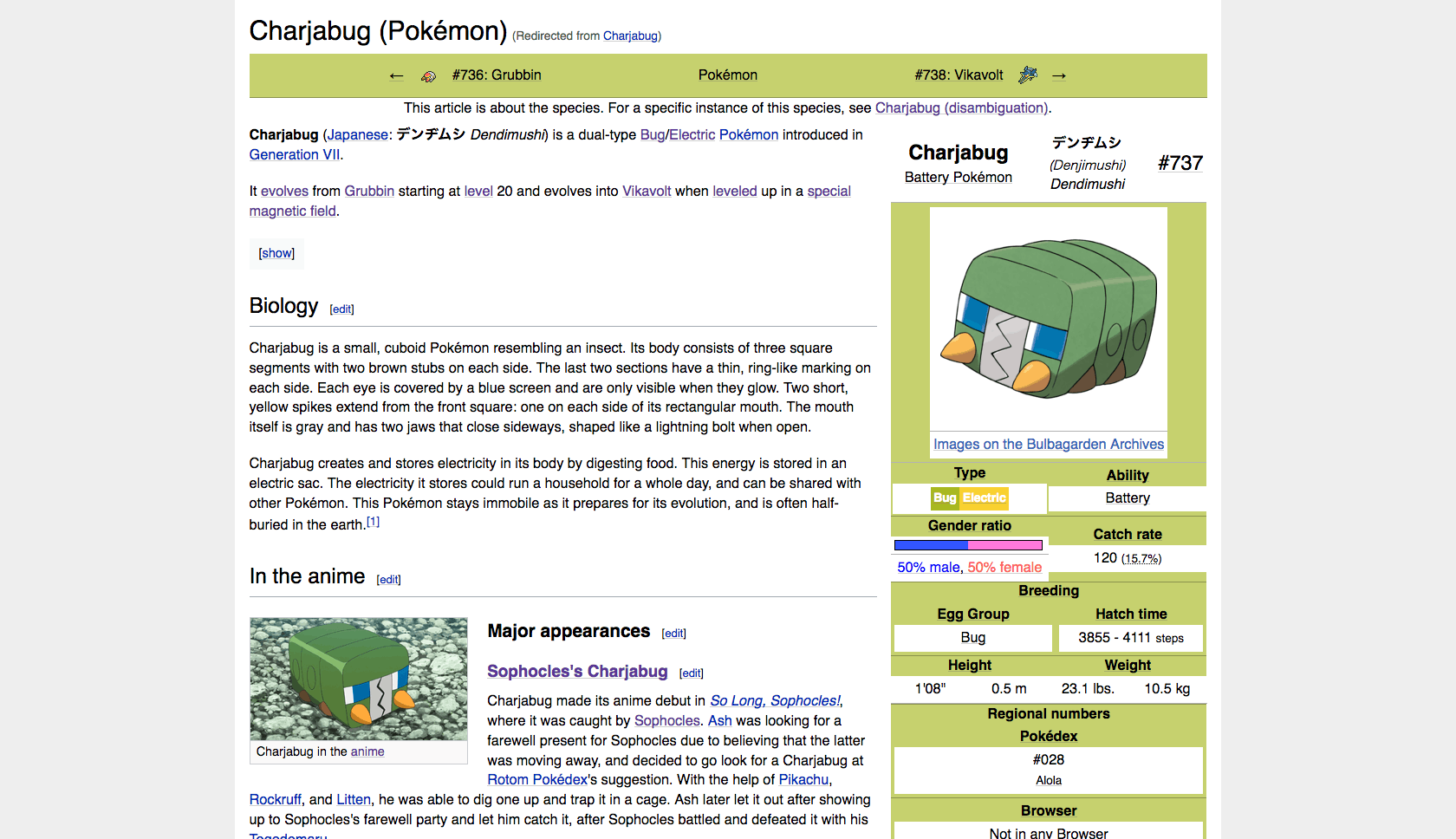 Better Bulbapedia