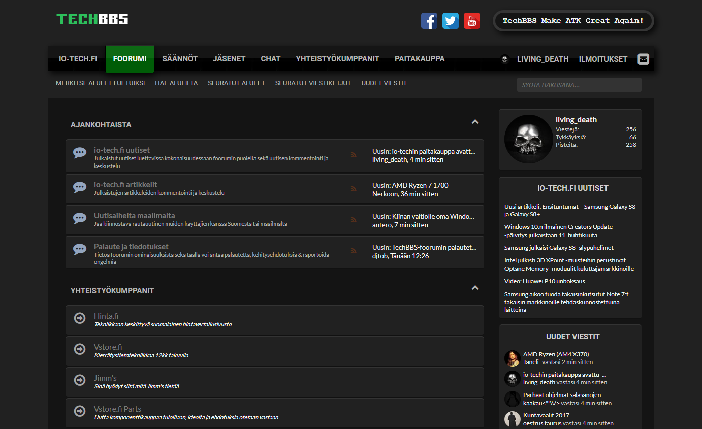 TechBBS - XenForo Dark Theme