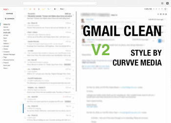 Gmail Clean by Curvve Media v2
