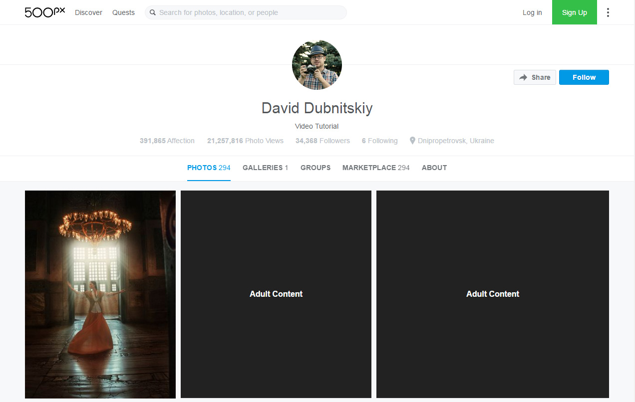 500px - Adult Content Unlocker
