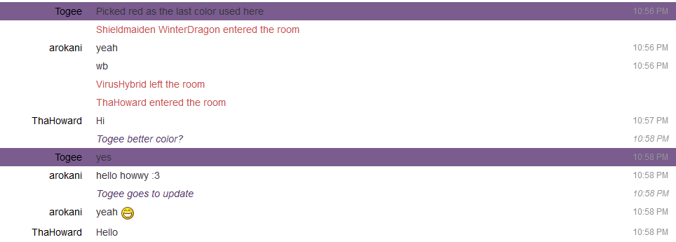 AVEN Chat by Togee