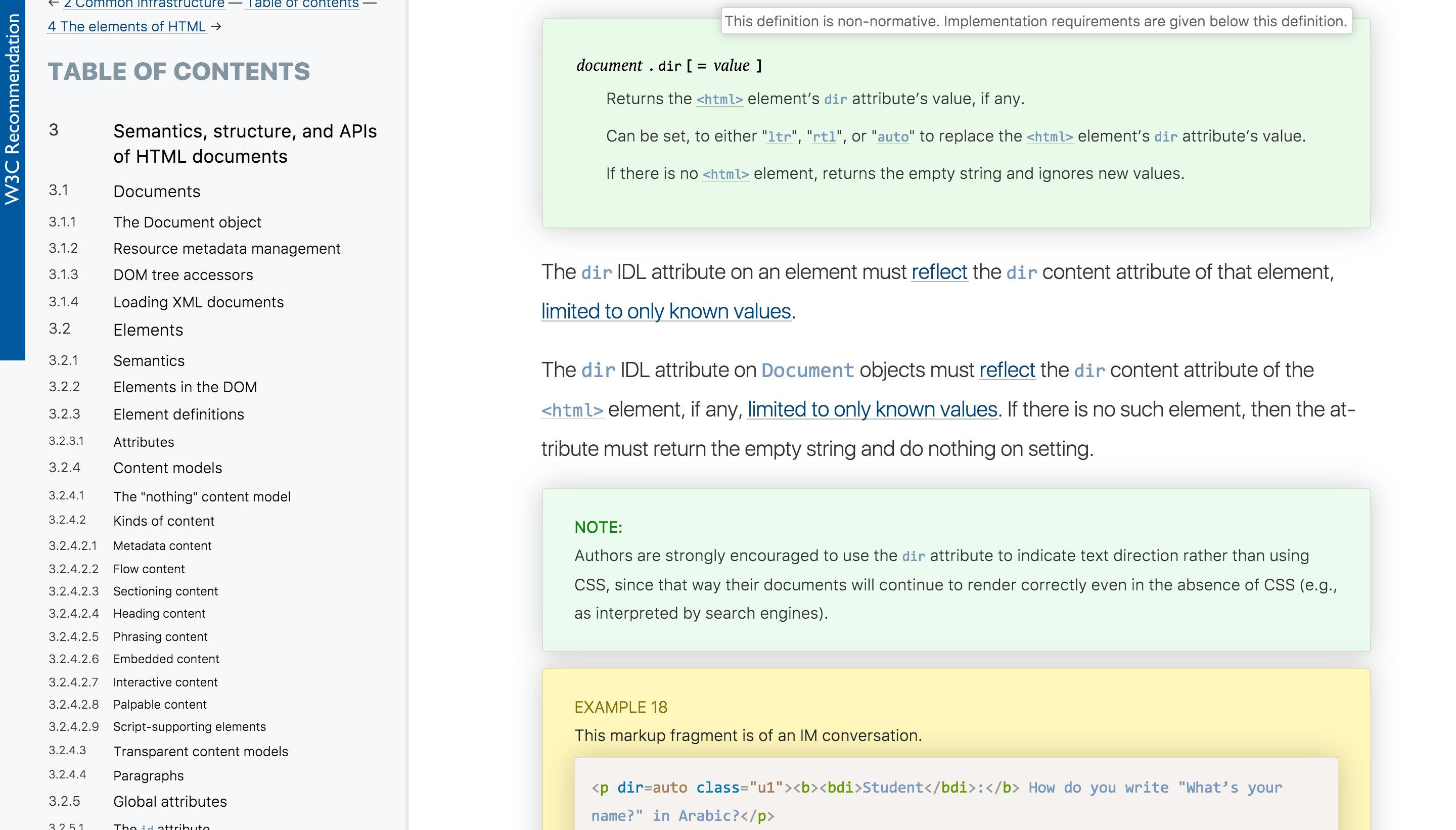 W3C userstyle