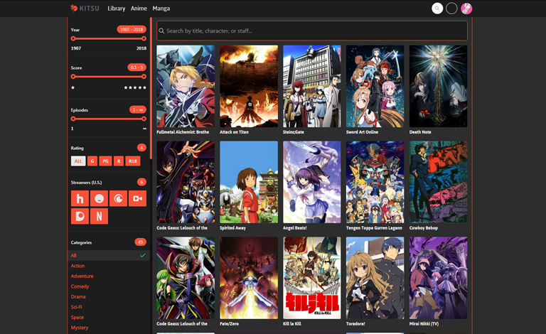Kitsu.io Dark Theme