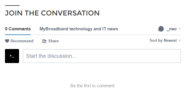 MyBroadband always show comments