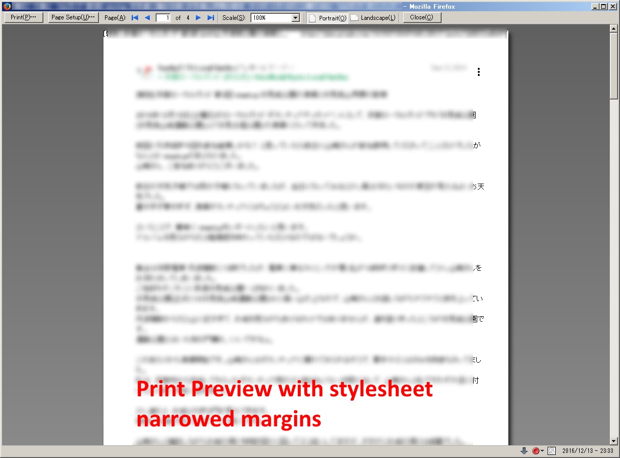 Print friendly for Google+ Article