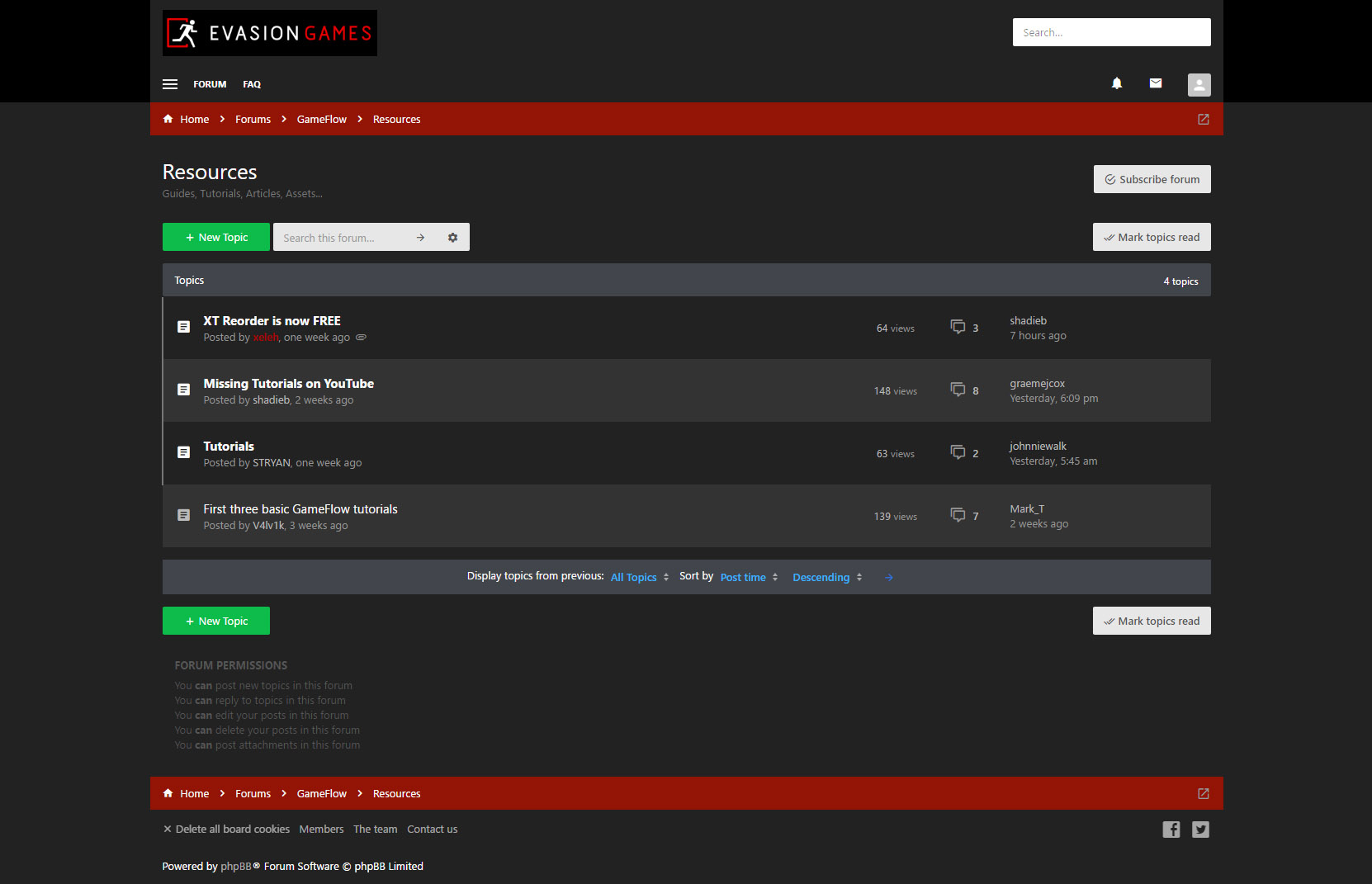 GameFlow [EvasionGames] (Dark!)