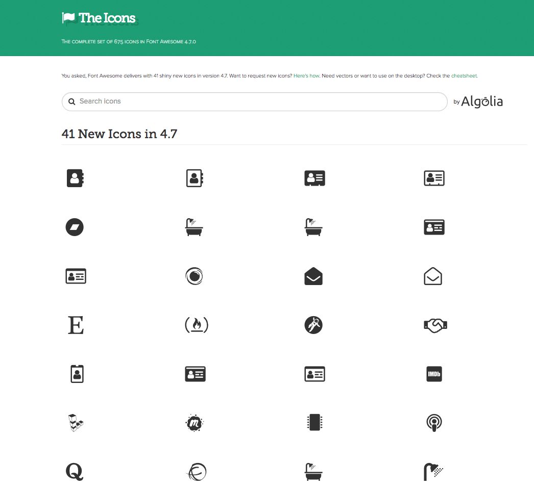 FontAwesome BetterGallery