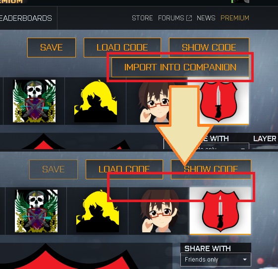 Remove The "Import into greaterfield" button