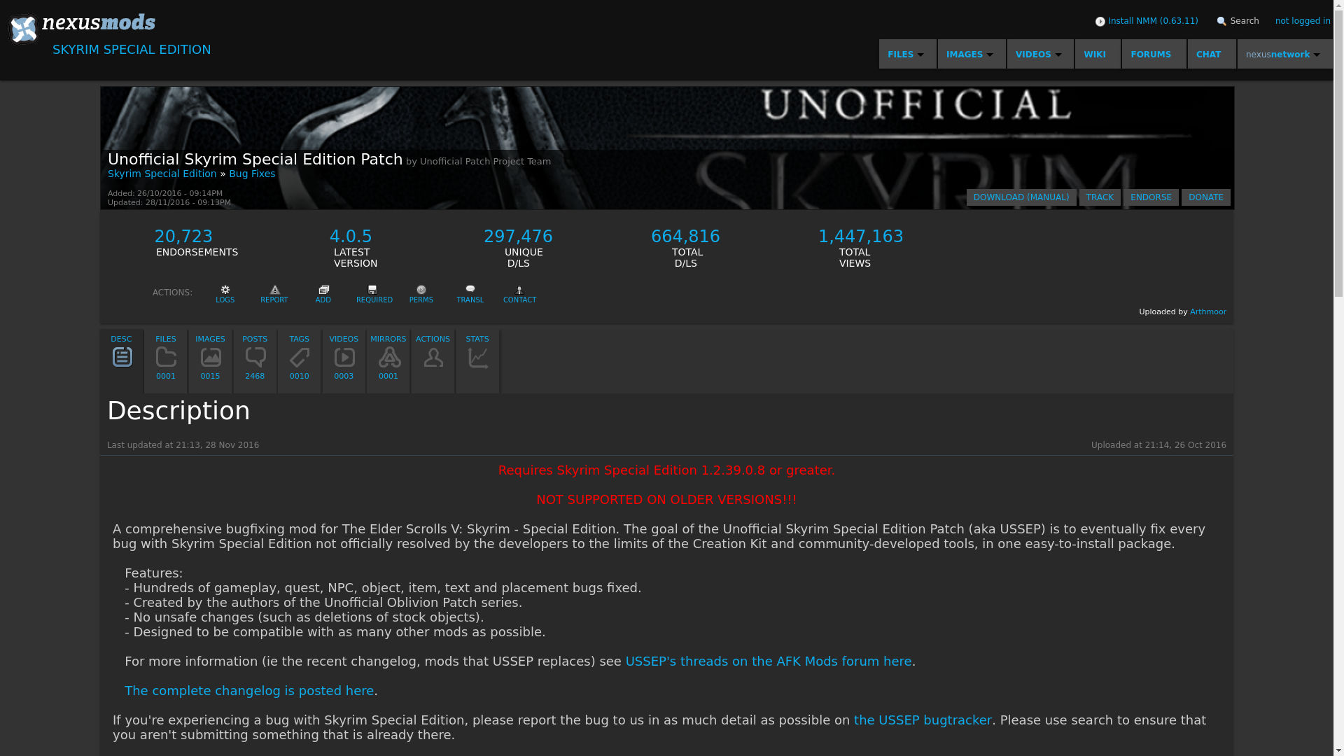 NexusMods - Dark n Flat