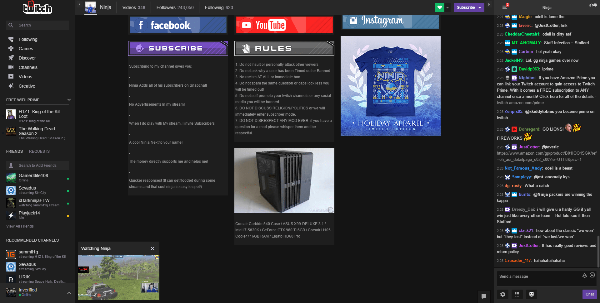 Fixed BTTV Dark Mode Mini Mode Player