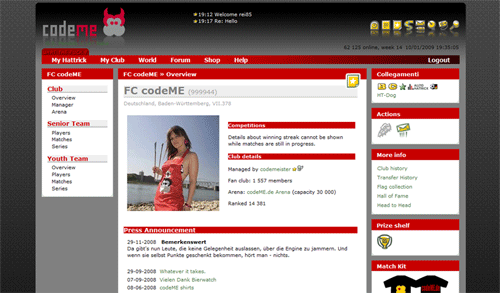 codeME.de - Hattrick skin by rei85