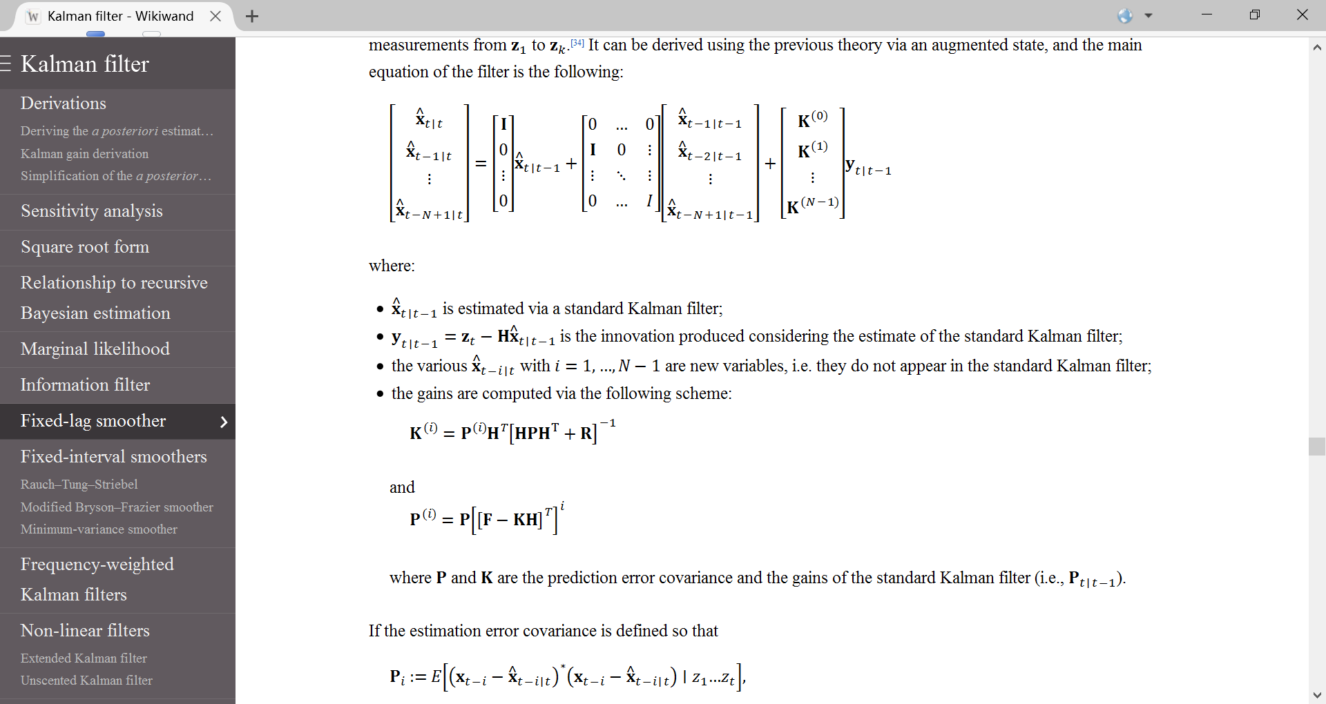 Wikipedia MathML