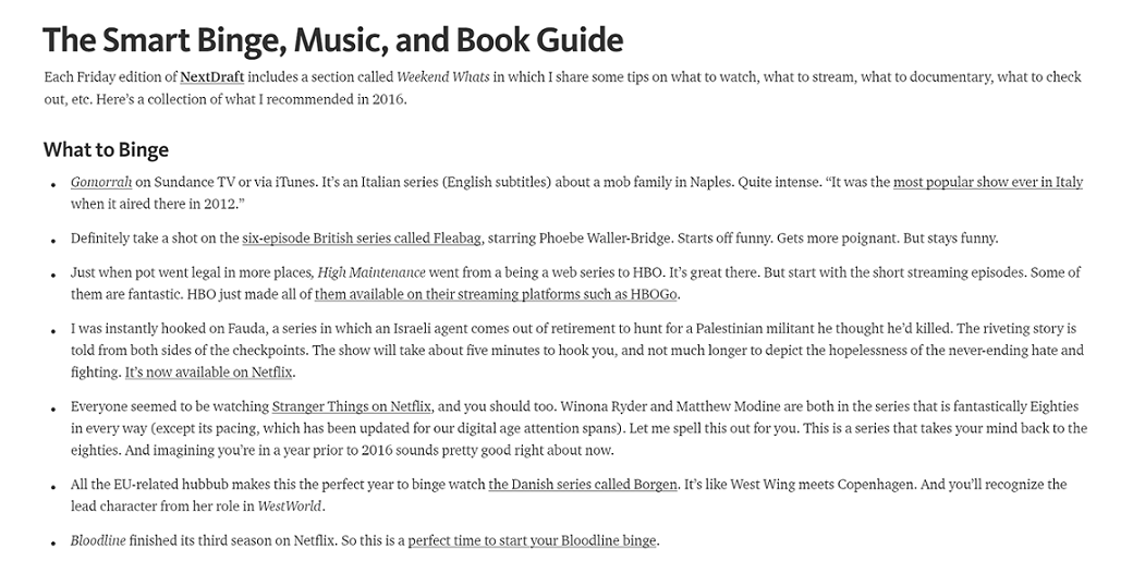 JustRead for Medium