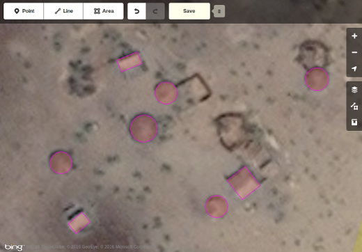 HOT colour buildings purple