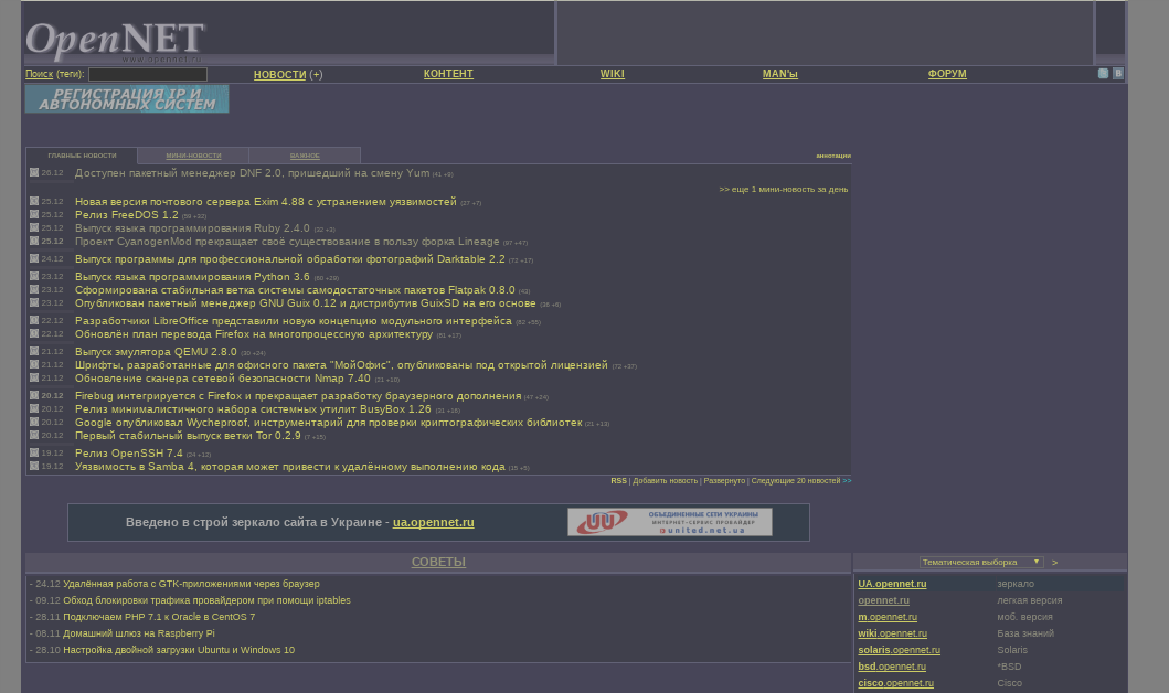 OpenNet.ru darkgray (simple invert)