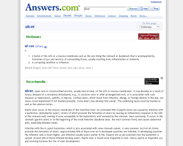 Web Site: answers.com - adblock and beautifier