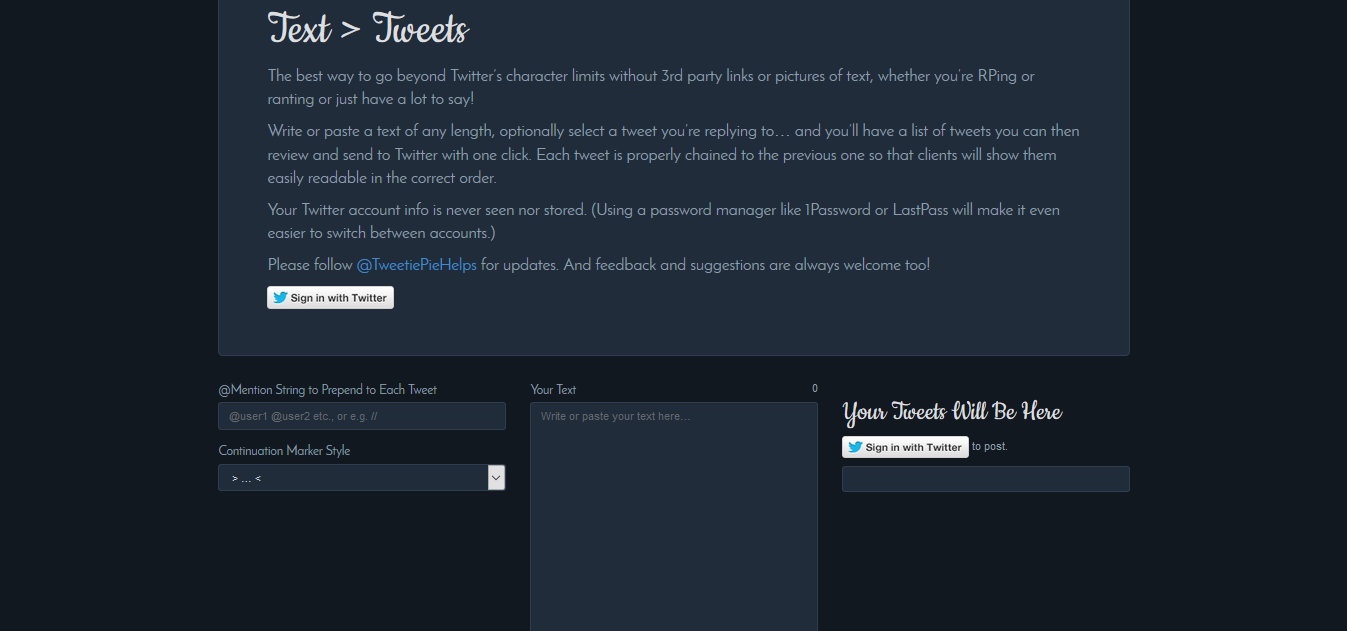 TwittRP Dark Mode