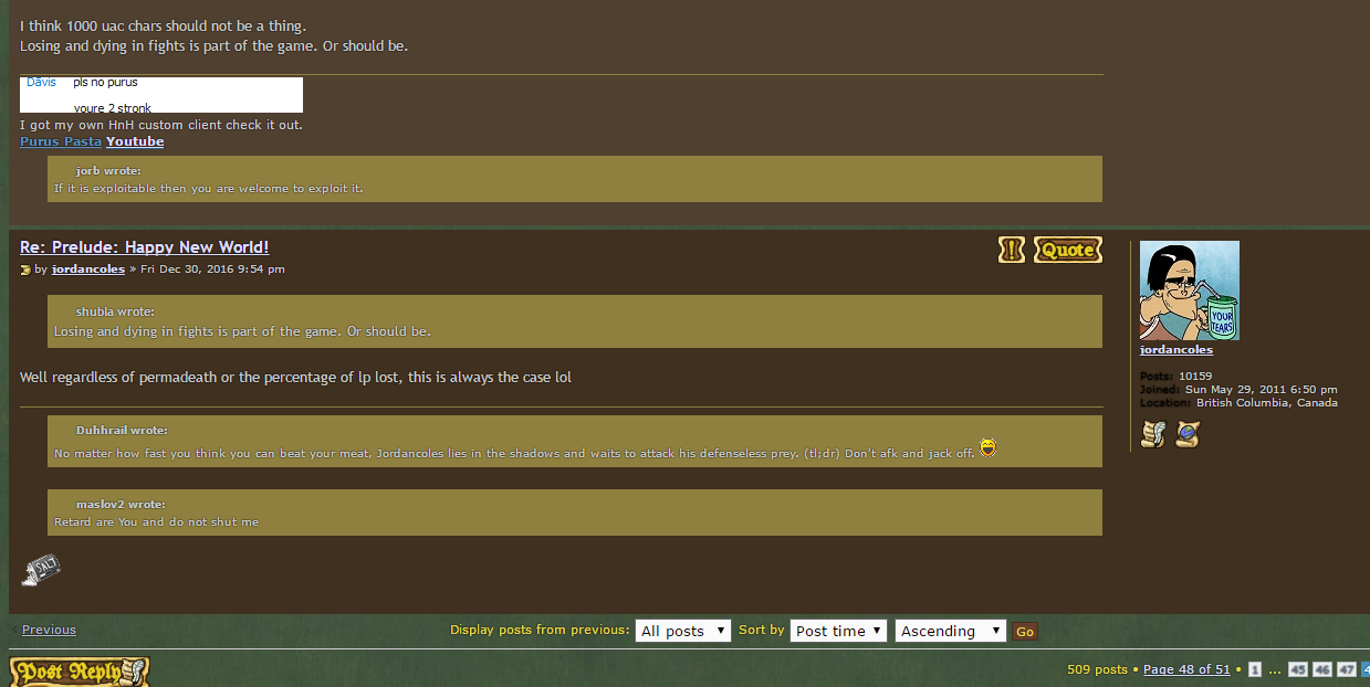 Haven and Hearth forum darker theme