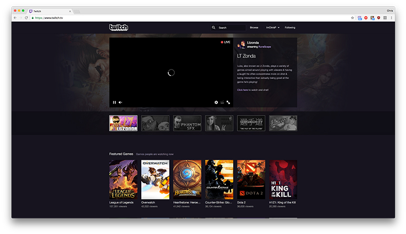 Twitch Purple