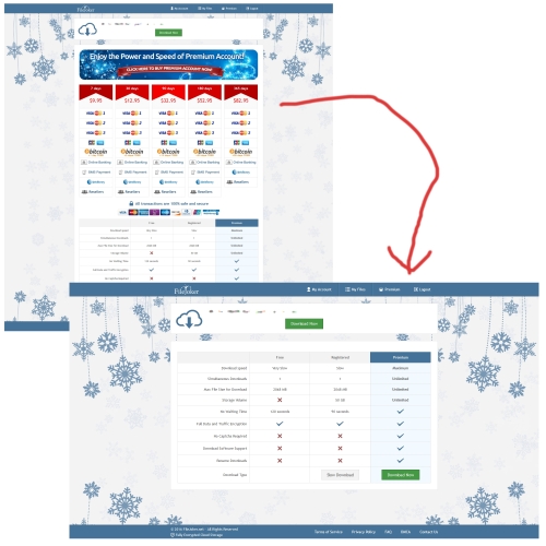 Remove Filejoker Premium Ads