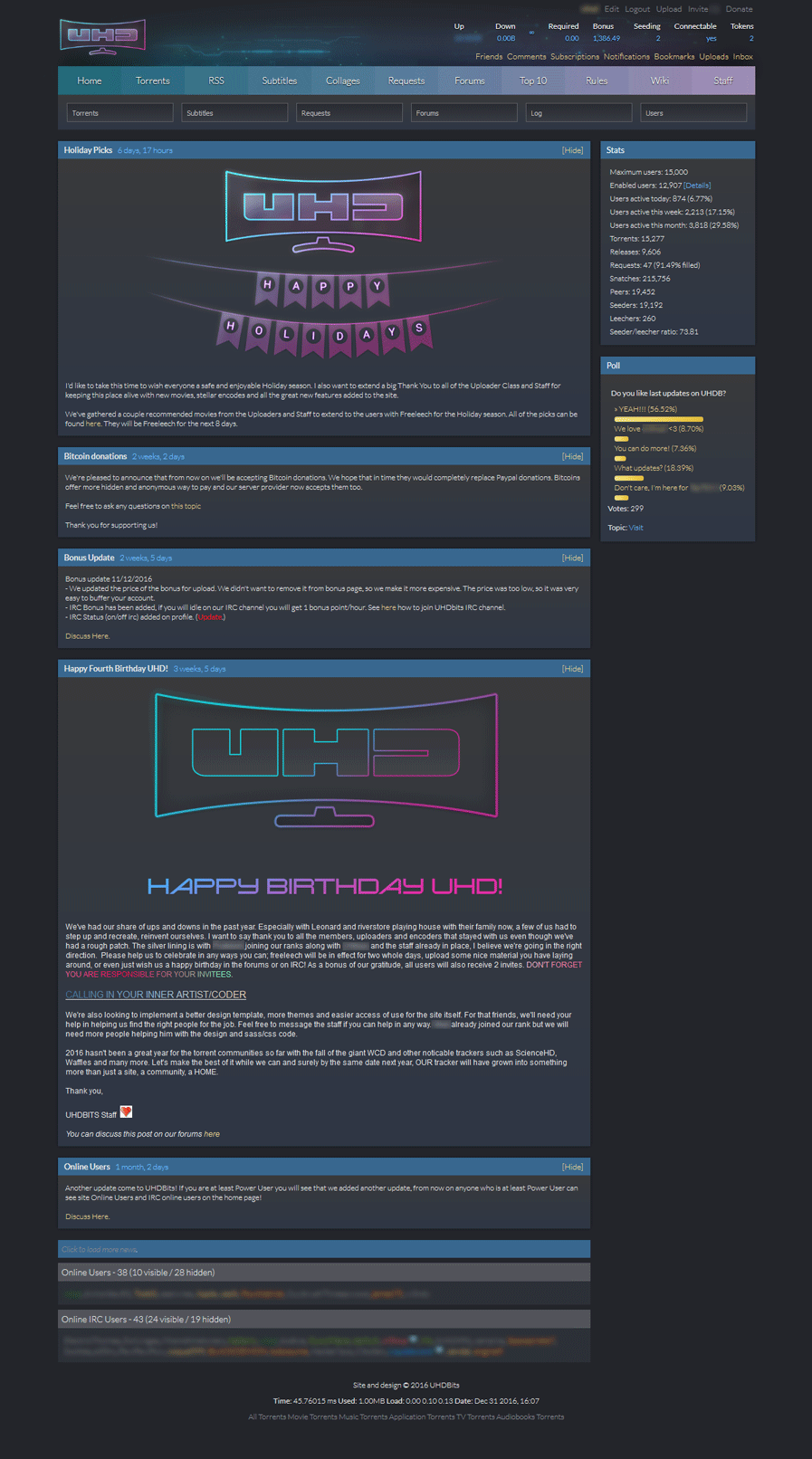 UHDBits (Alpha)