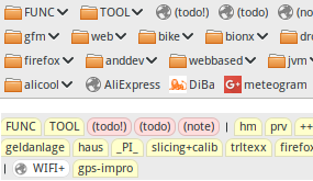 FF Bookmarks Toolbar - multirow