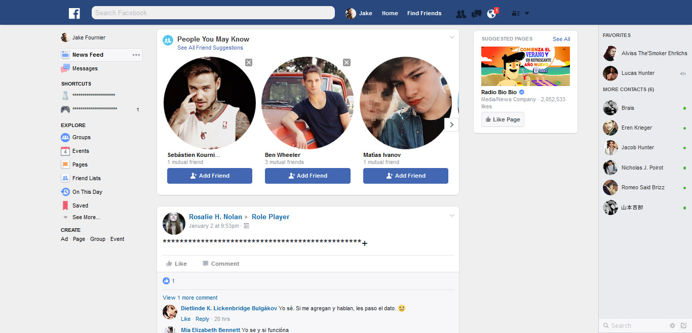 Facebook Wider & Flat fixed Version (15 Jan 2017)