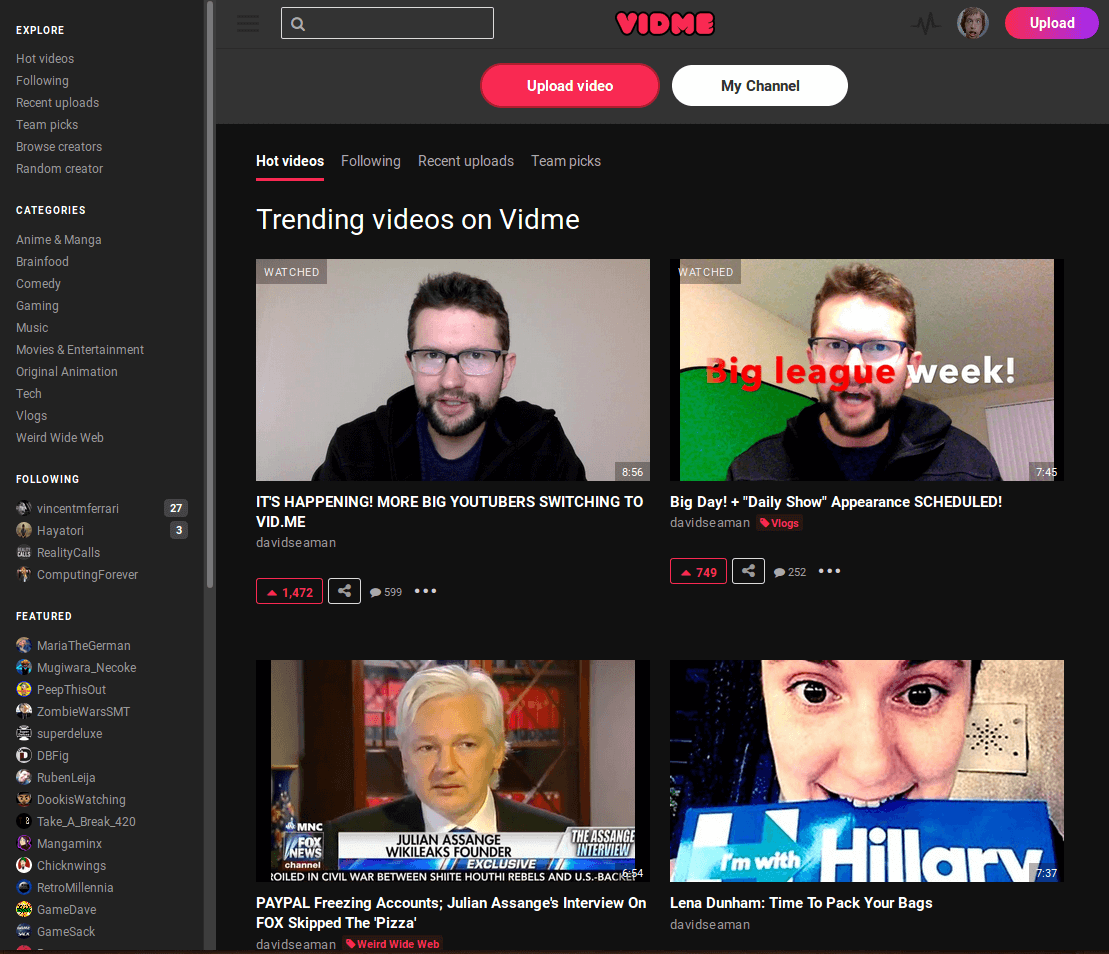 Decompyled Dark Vidme