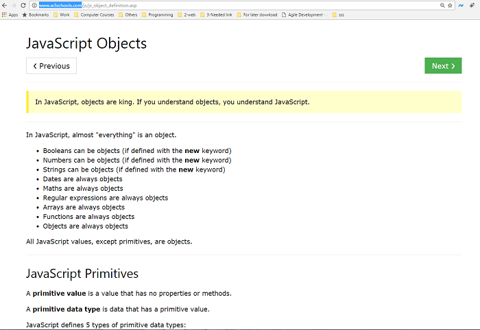 W3schools for print in PDF format