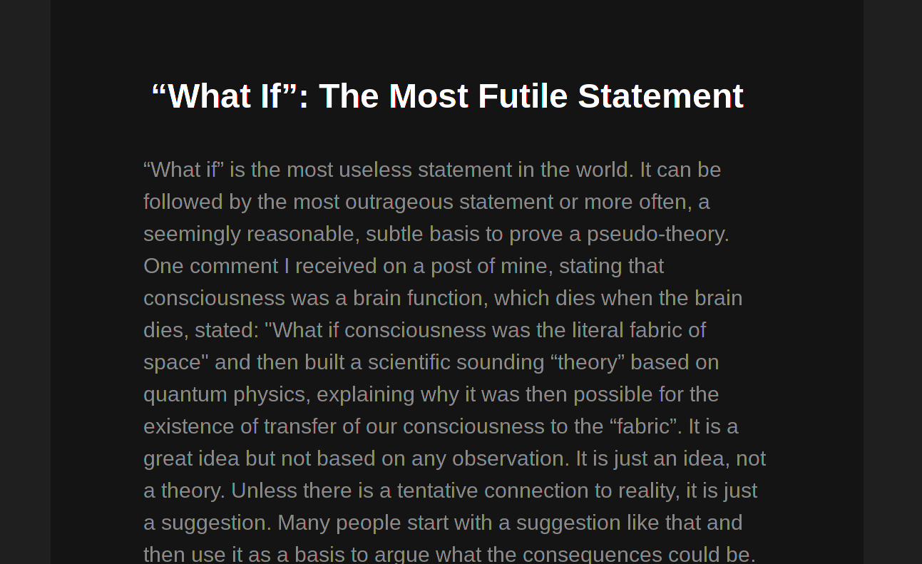 Atheistrepublic blog read mode (dark color)