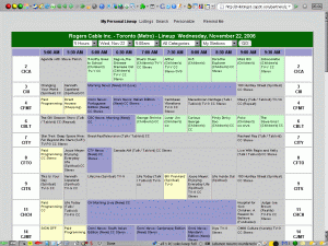 Zap2It TV Listings Junk Removal