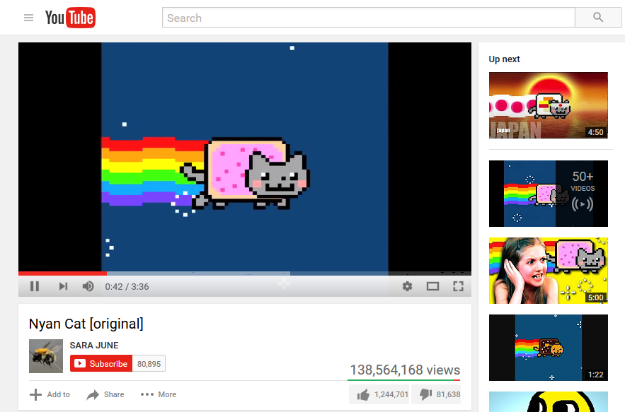 Classic youtube player