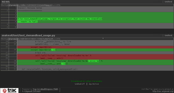 Trac Dark Theme