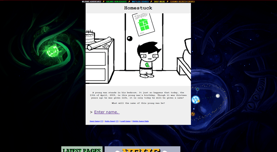 Homestuck: Custom