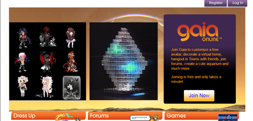 gaia online home page modernization