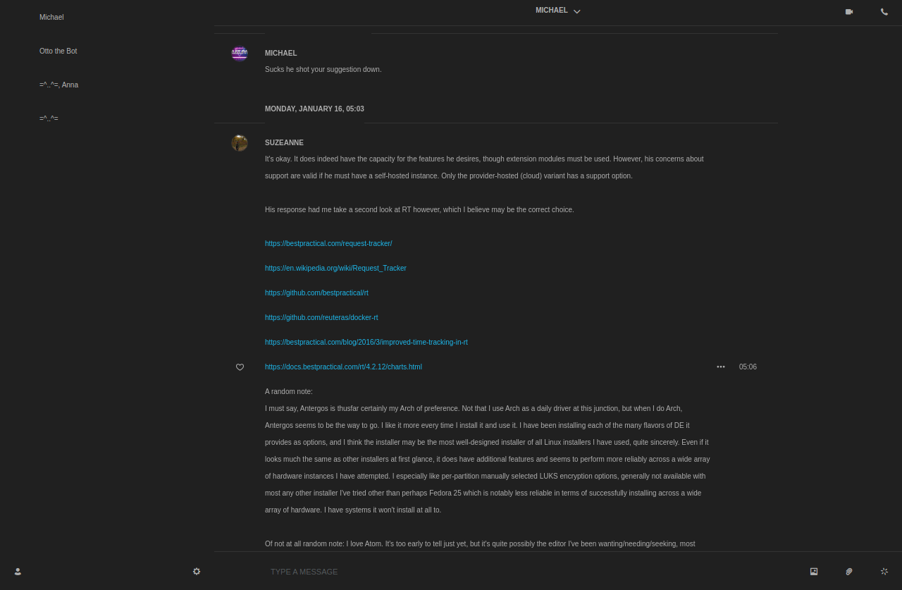 wire.app.com (Wire messenger) Carbon x-small font