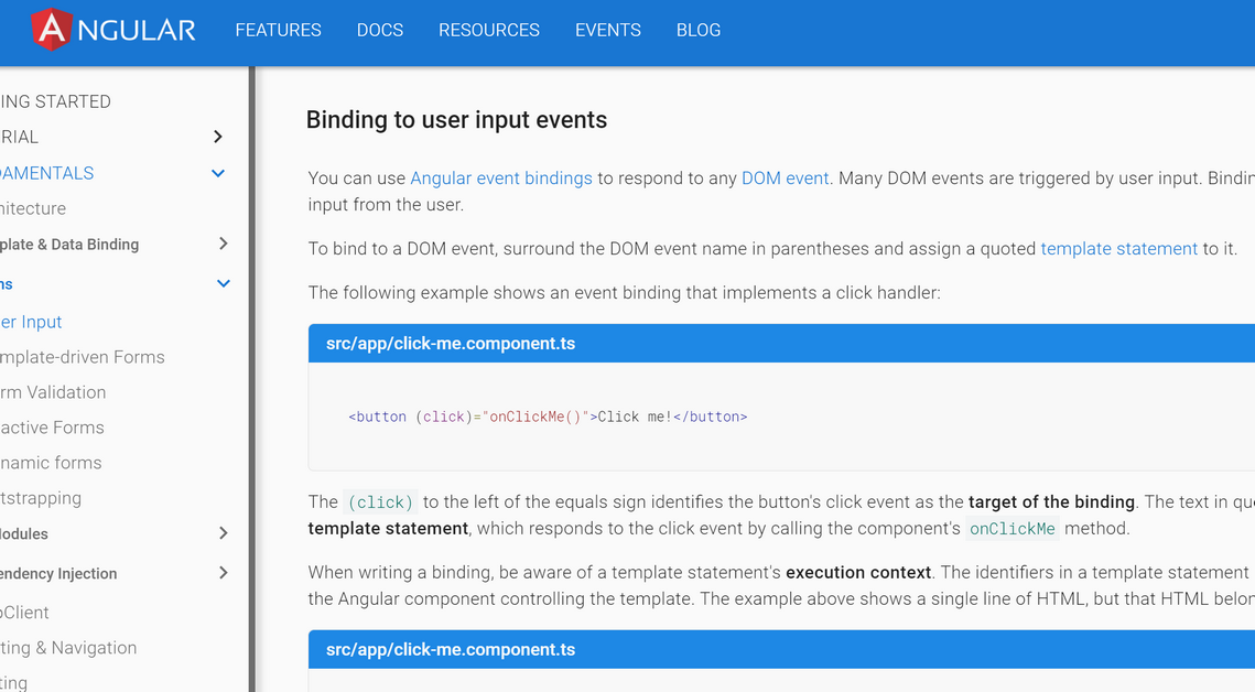 Angular.io Lightweight