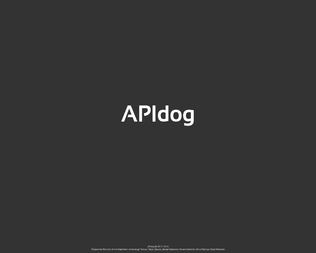 Dark APIdog
