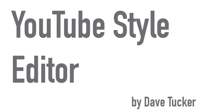 YouTube Style Editor