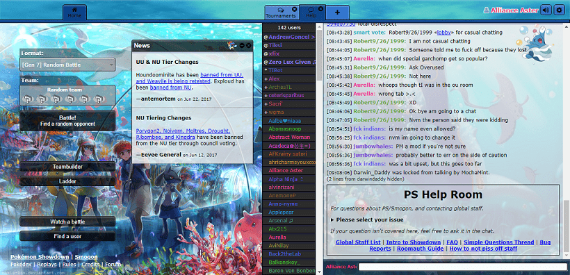 Marine Tube Pokemon Showdown Style
