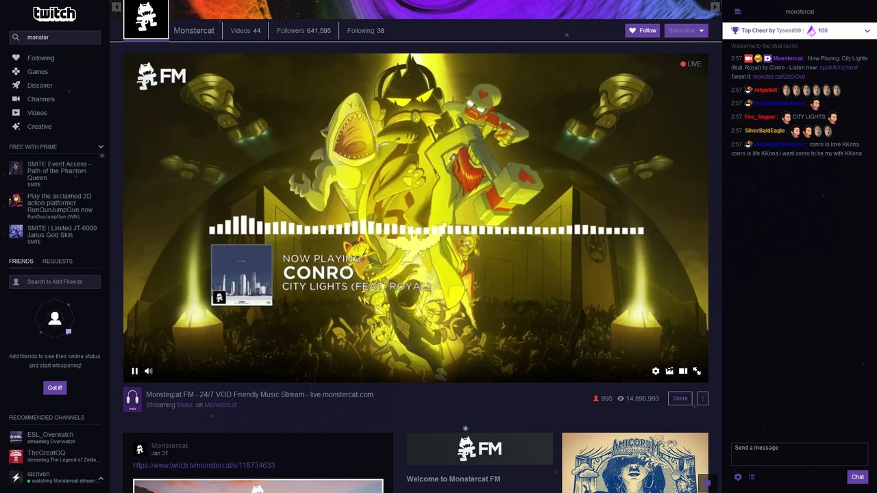 Galaxy Twitch